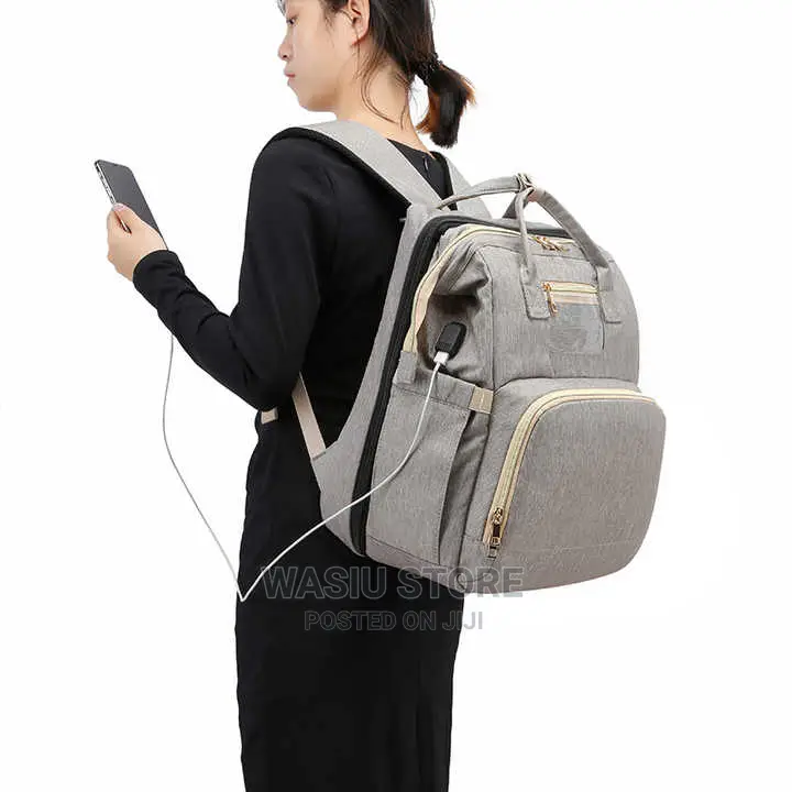 2 In1 Multifunctional Diaper Bag And Travel Backpack