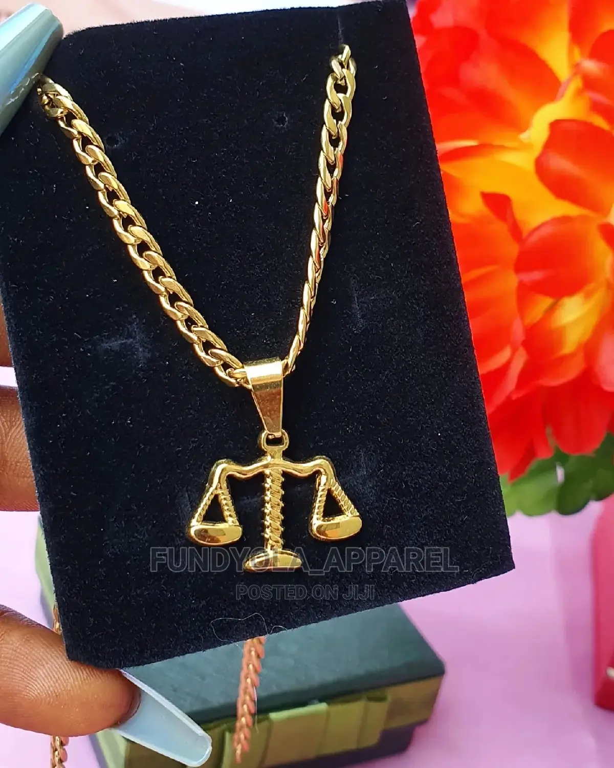 Pure Stainless Steel Chain and Pendant