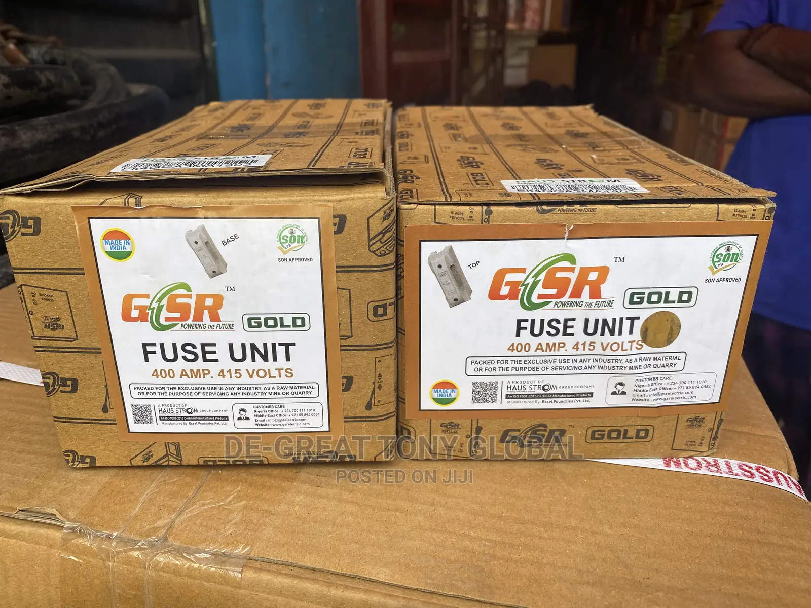 Gsr Gold Cutout 400amps