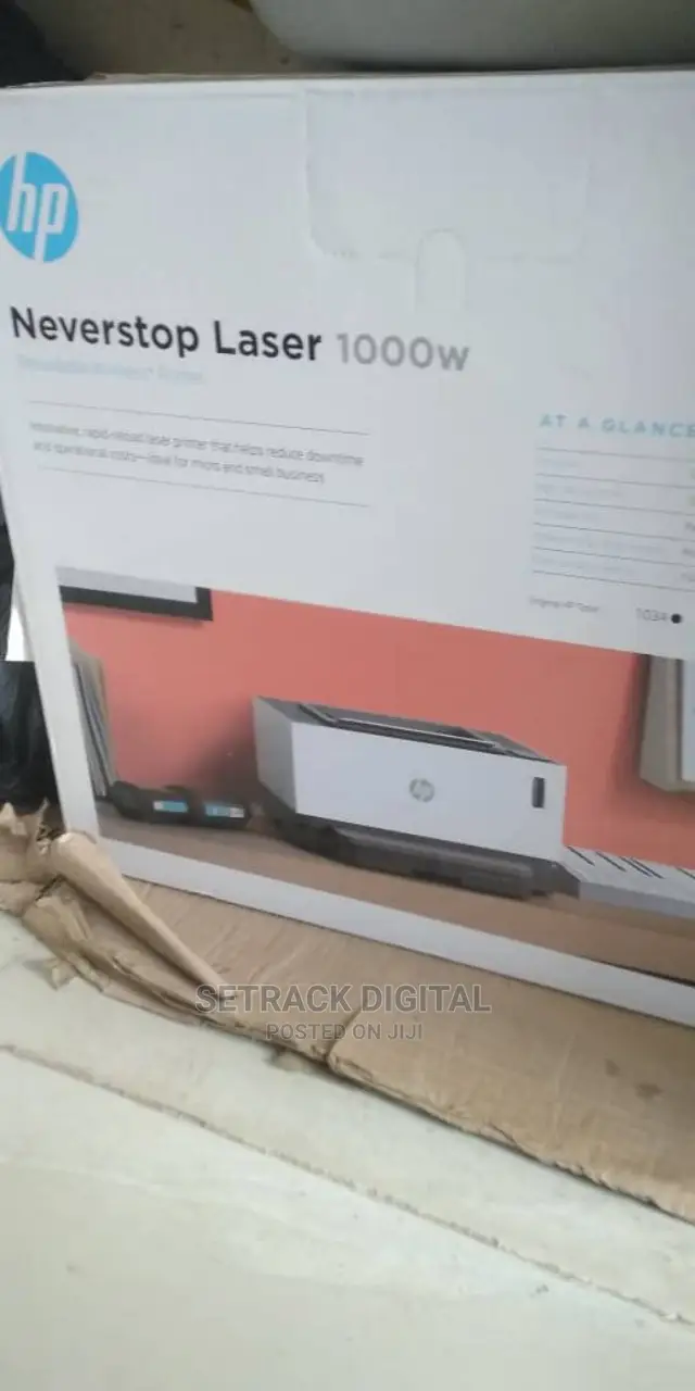 HP Neverstop Laser 1000w Wireless Printer