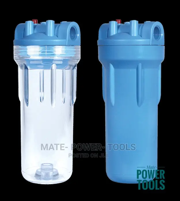So-Safe in-Line Single Water Filter Housing Transparent 10"