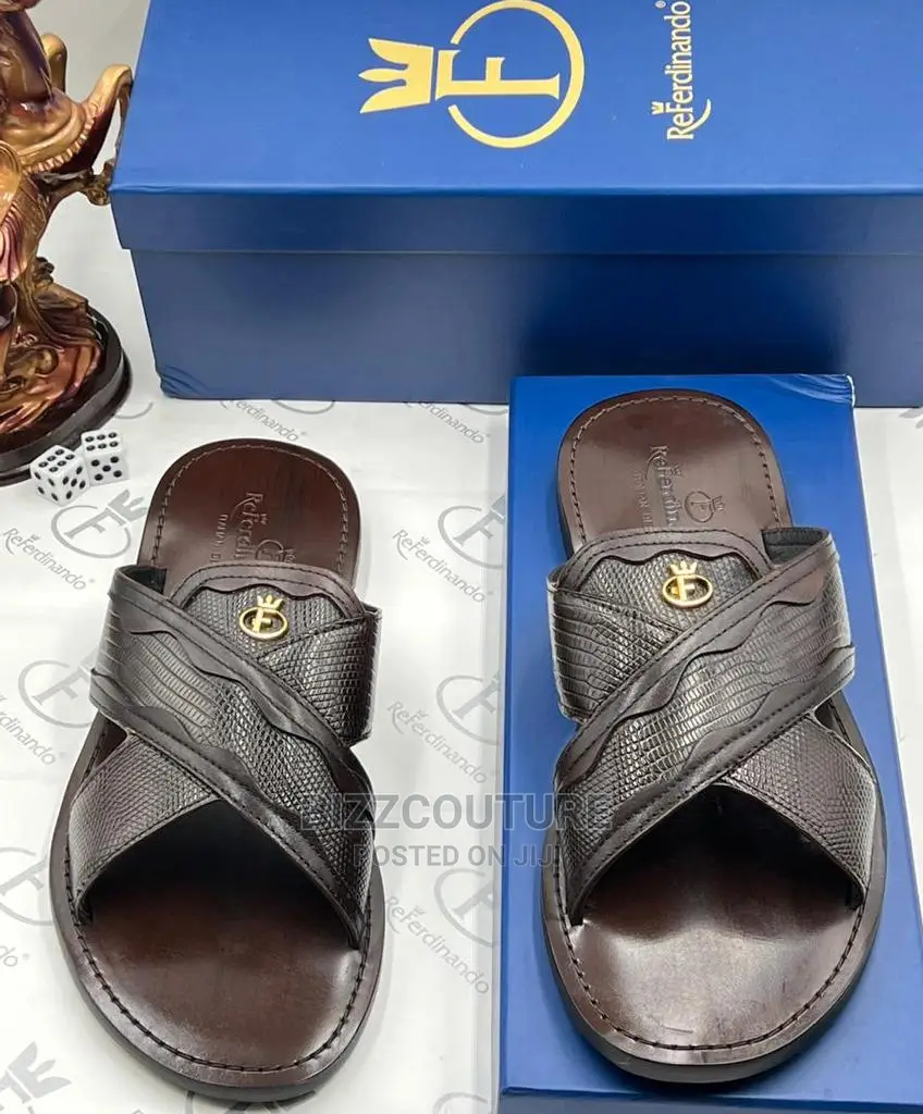 Original Italian RE FERDINANDO Slippers Available in Store