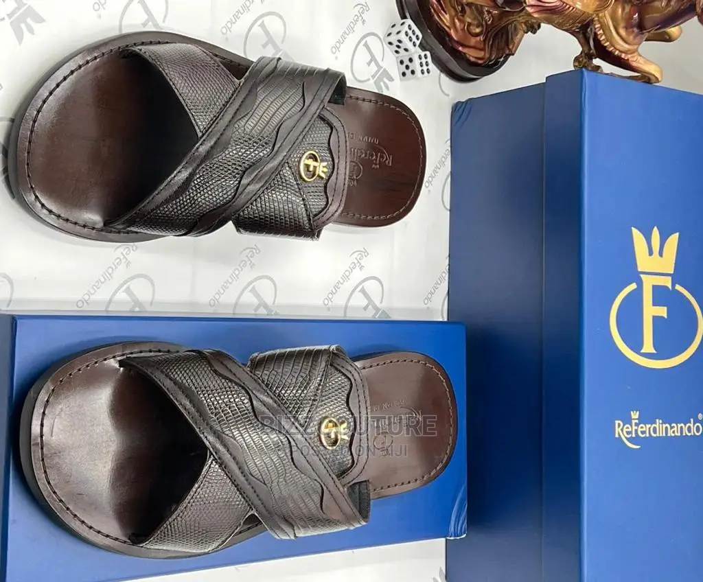 Original Italian RE FERDINANDO Slippers Available in Store