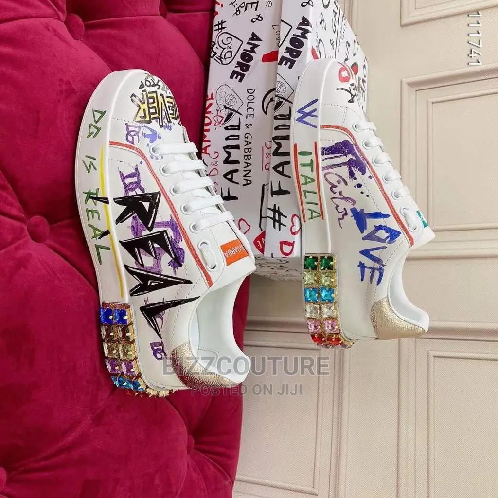Original DOLCE GABBANA Sneakers Available in Store