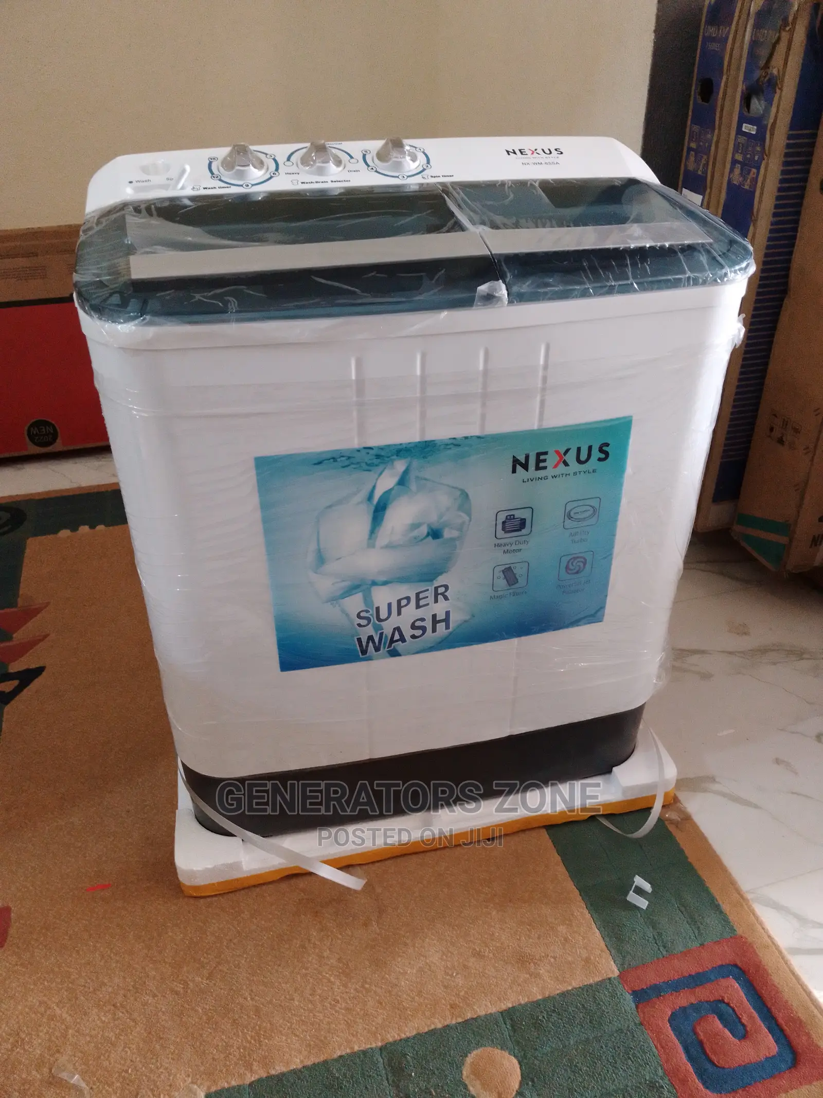 Nexus Top Load 7kg Washing Machine Brand New