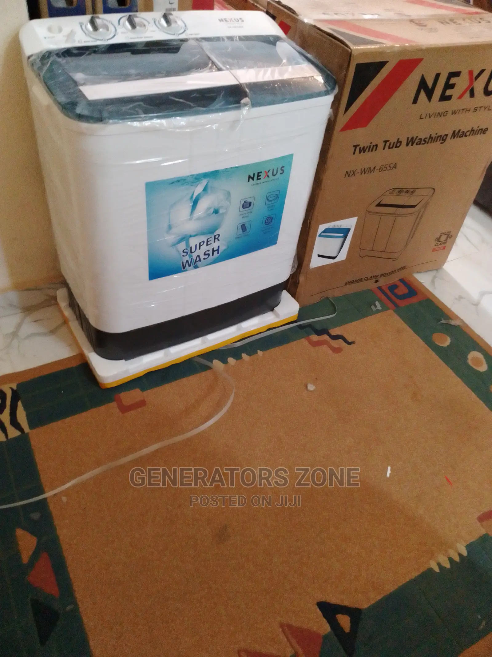Affordable 7kg Nexus Washing Machine (Top Load)