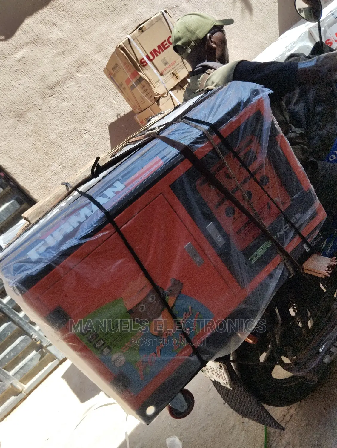 (10kva) Firman Petrol Soundproof Generator 100%