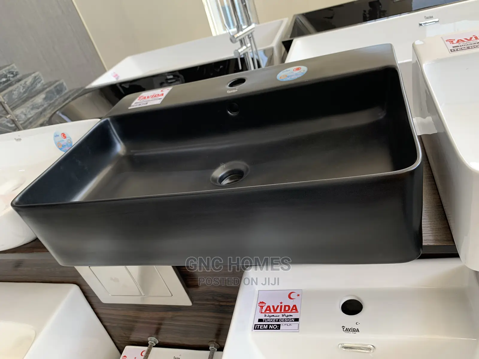 Black Countertop Basin