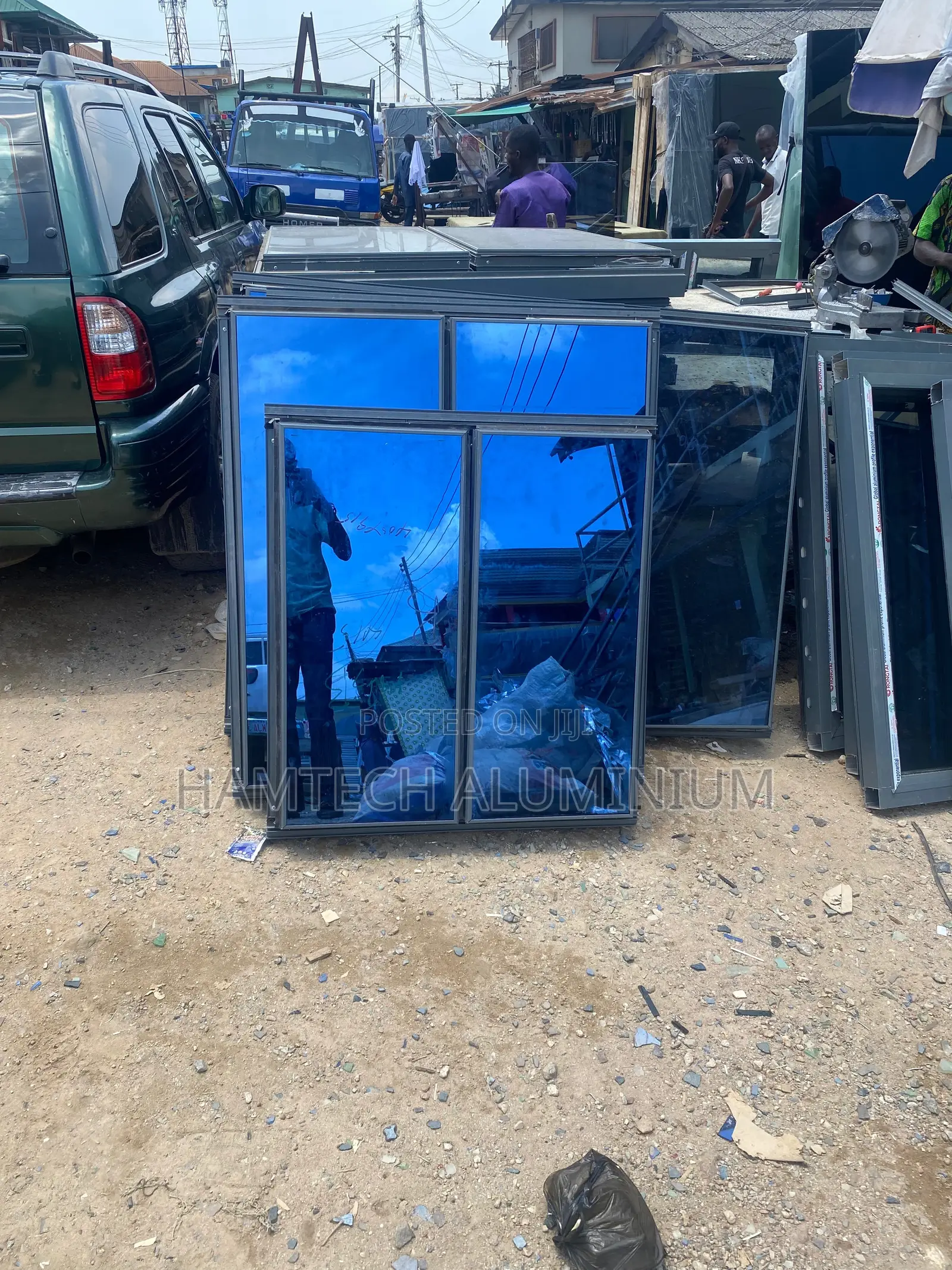 Transom Aluminum Window