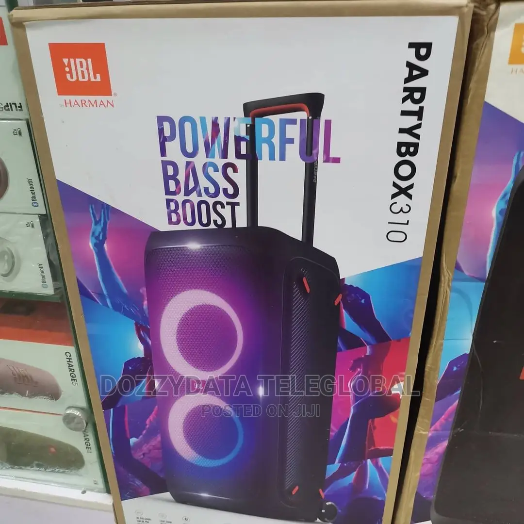 JBL Partybox 310 Portable Party Speaker Withlasting Battery