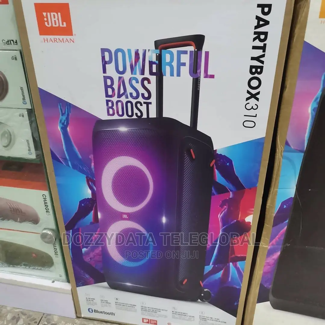 JBL Partybox 310 Portable Party Speaker Withlasting Battery