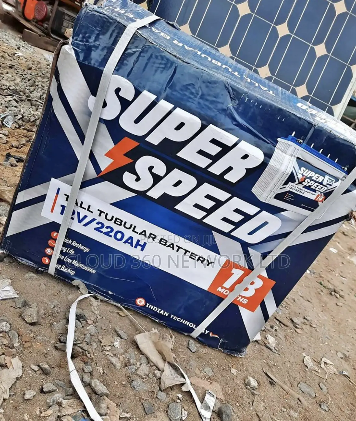 Tubular Battery 12v 220ahms