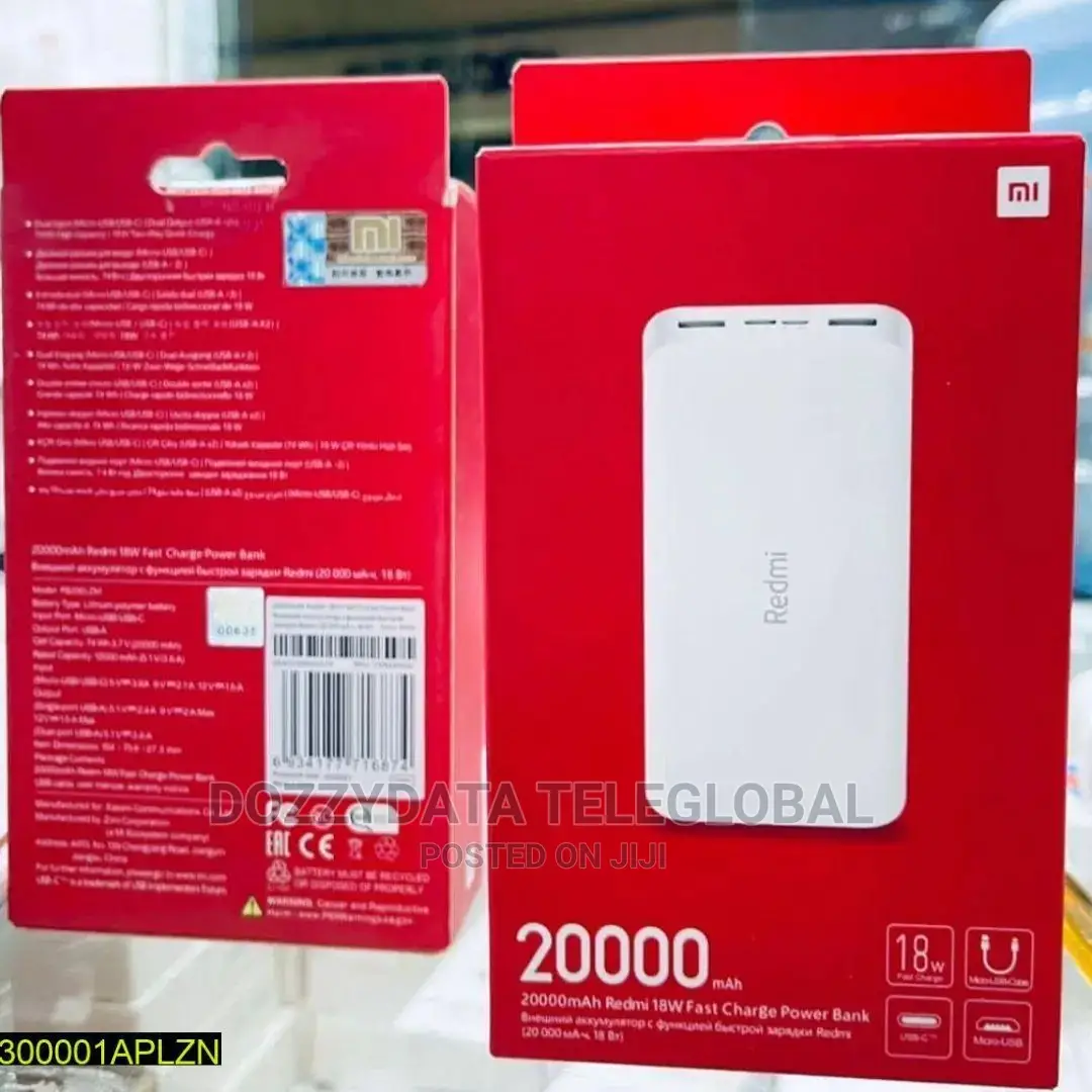 Xiaomi 20000mah 18w Powerbank