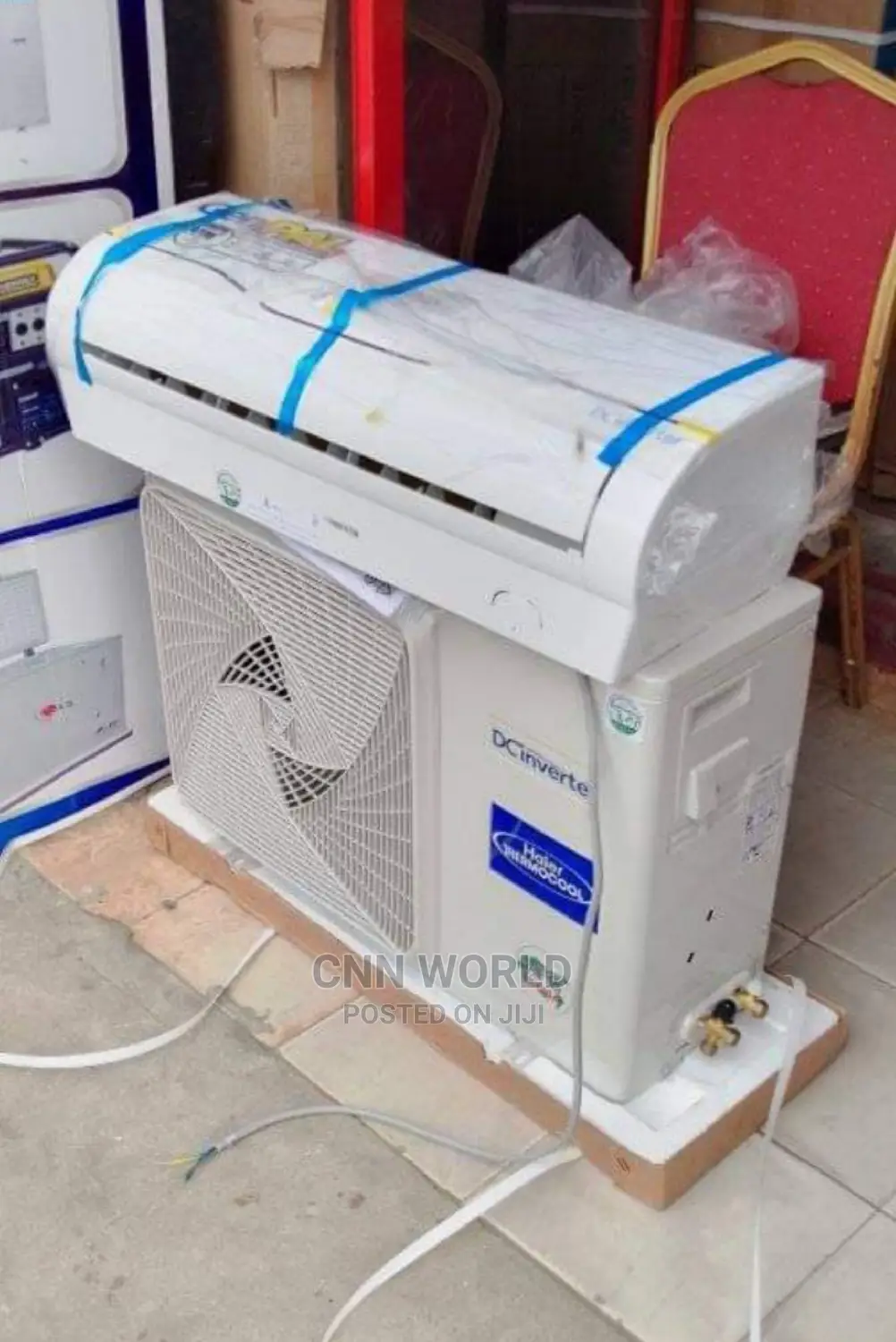 New Haier Thermocool 1.5hp Inverter Split AC R410A (Copper)