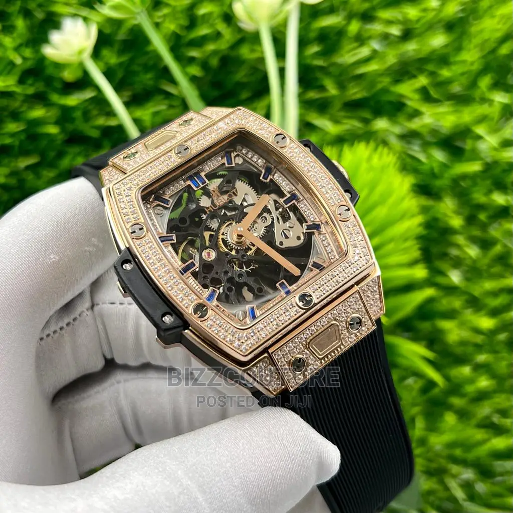 Original HUBLOT Rubber Strap Watch Available in Store