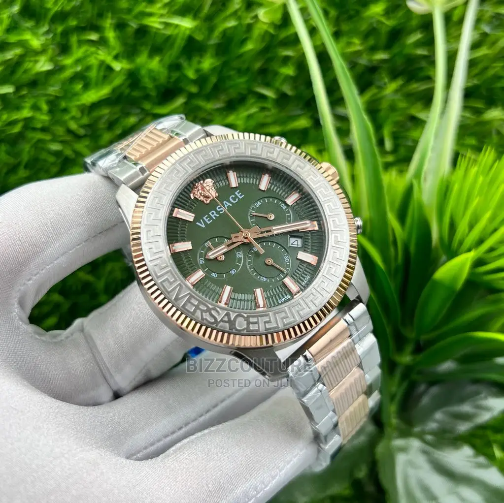 Original VERSACE Steel Watch Available in Store