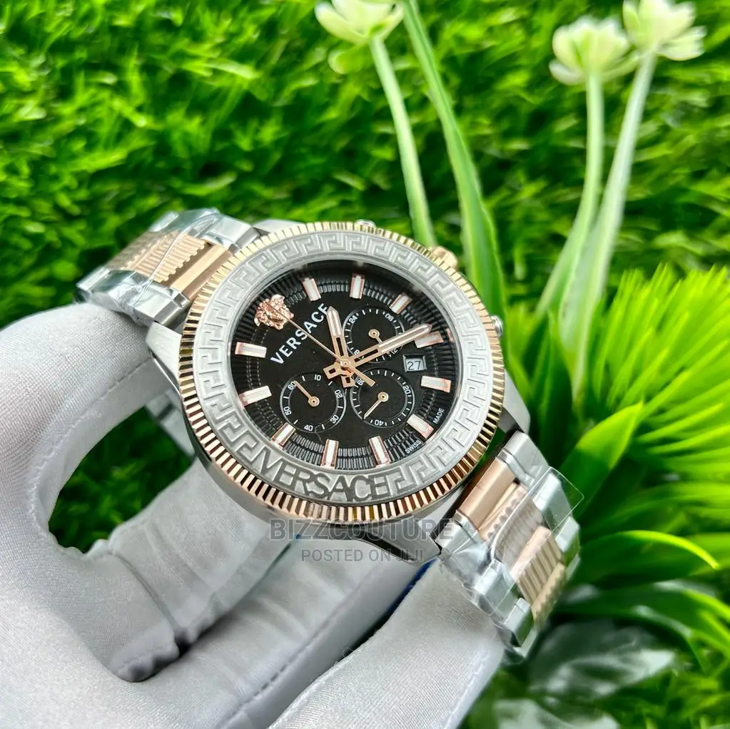 Original VERSACE Steel Watch Available in Store