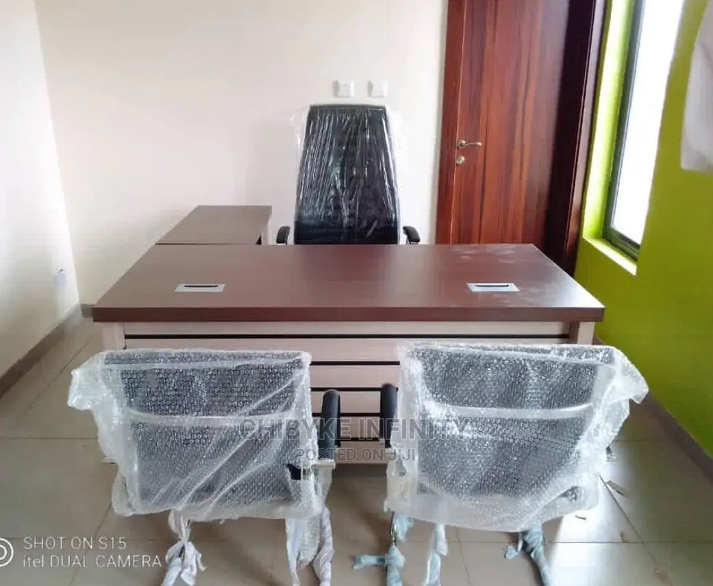 Brand New and Imported Executive Office Table With Chairs