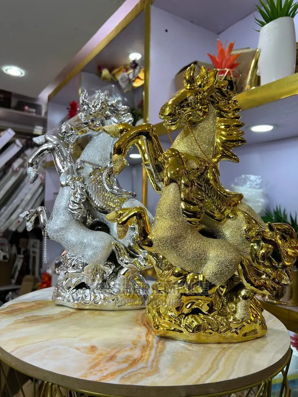 Fierce Gold Ornaments