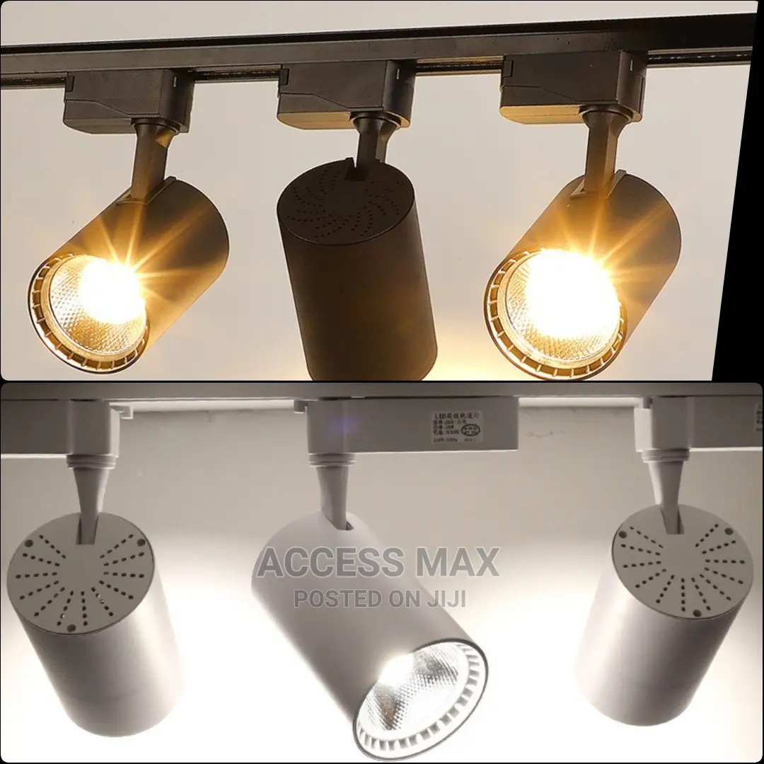 3in1 Light Track Light . White Black.