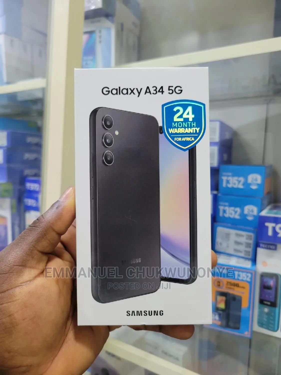New Samsung Galaxy A34 5G 128 GB Black