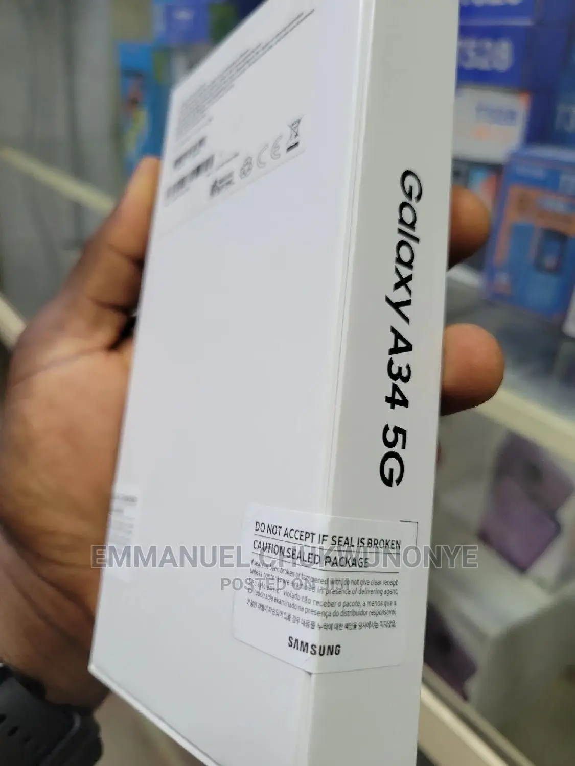 New Samsung Galaxy A34 5G 128 GB Black