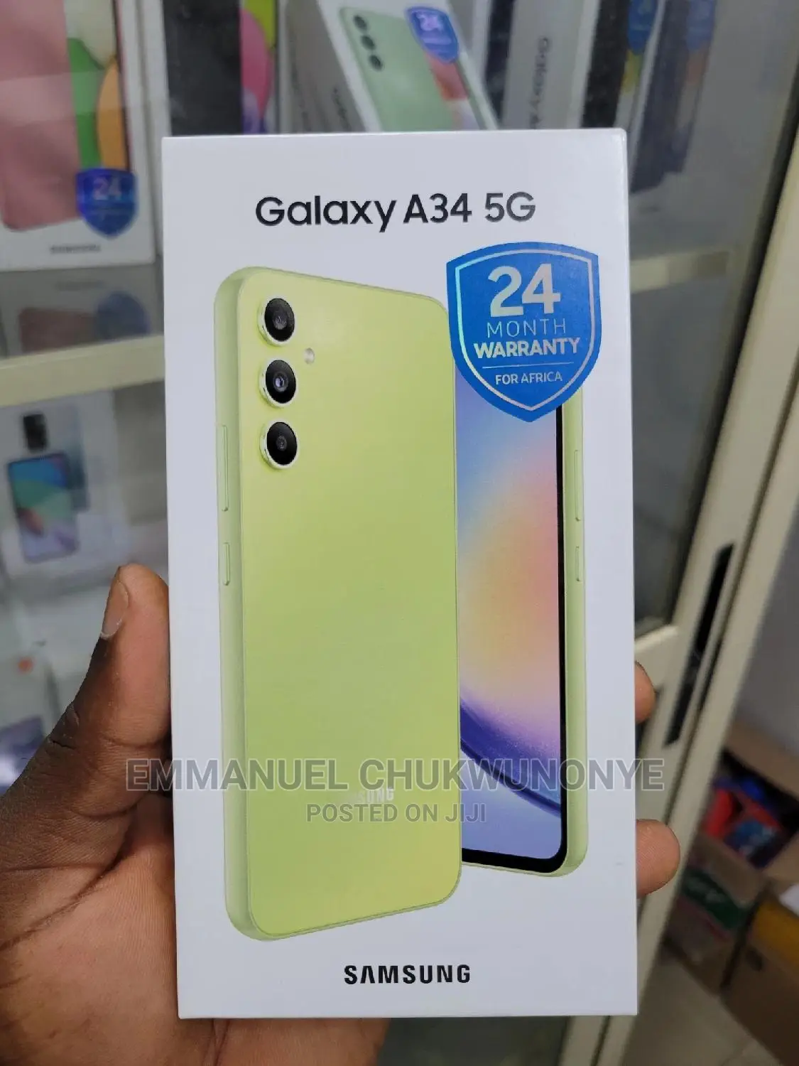 New Samsung Galaxy A34 5G 128 GB Black