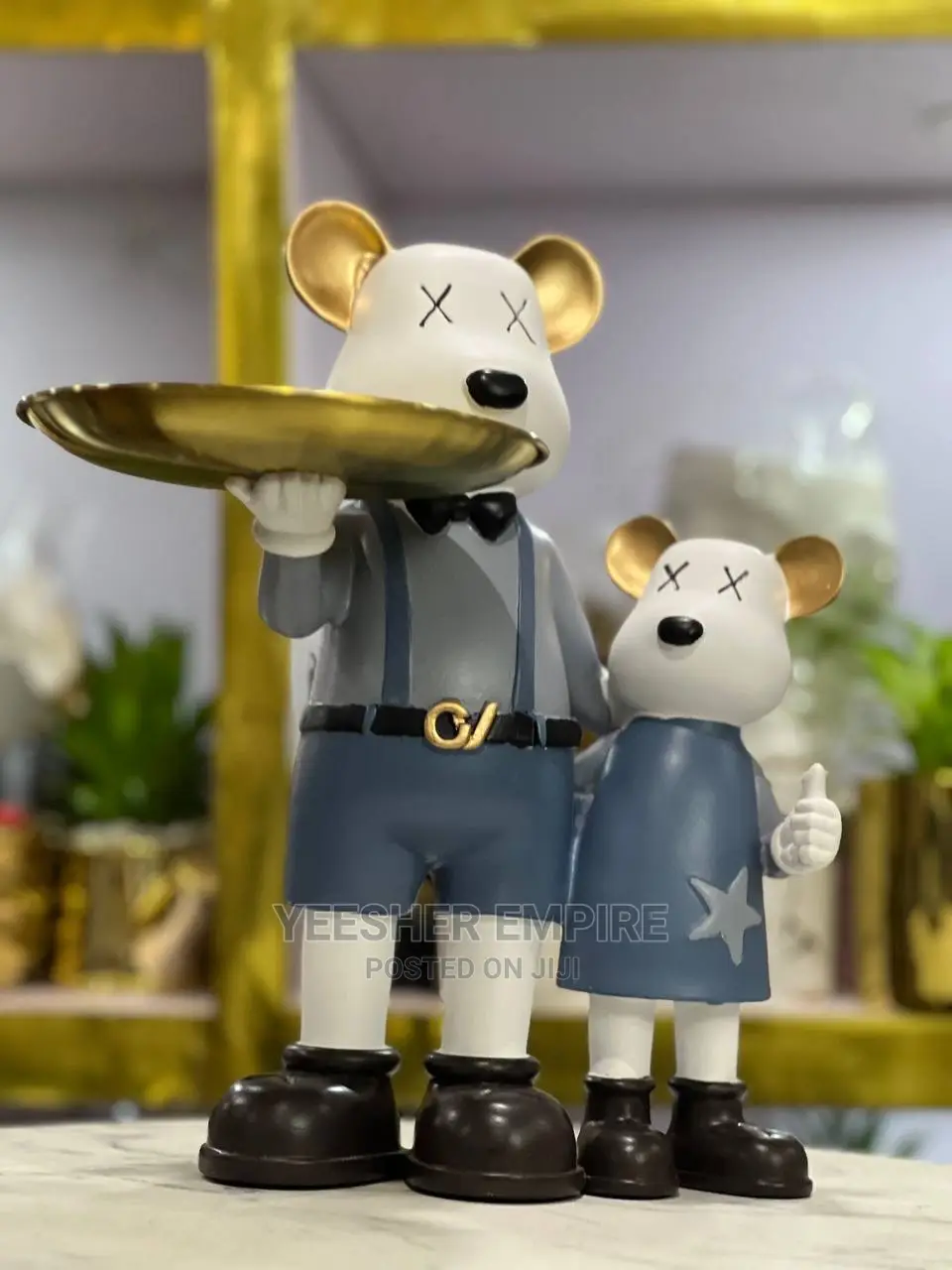 Billy Tray Man . German Ornaments