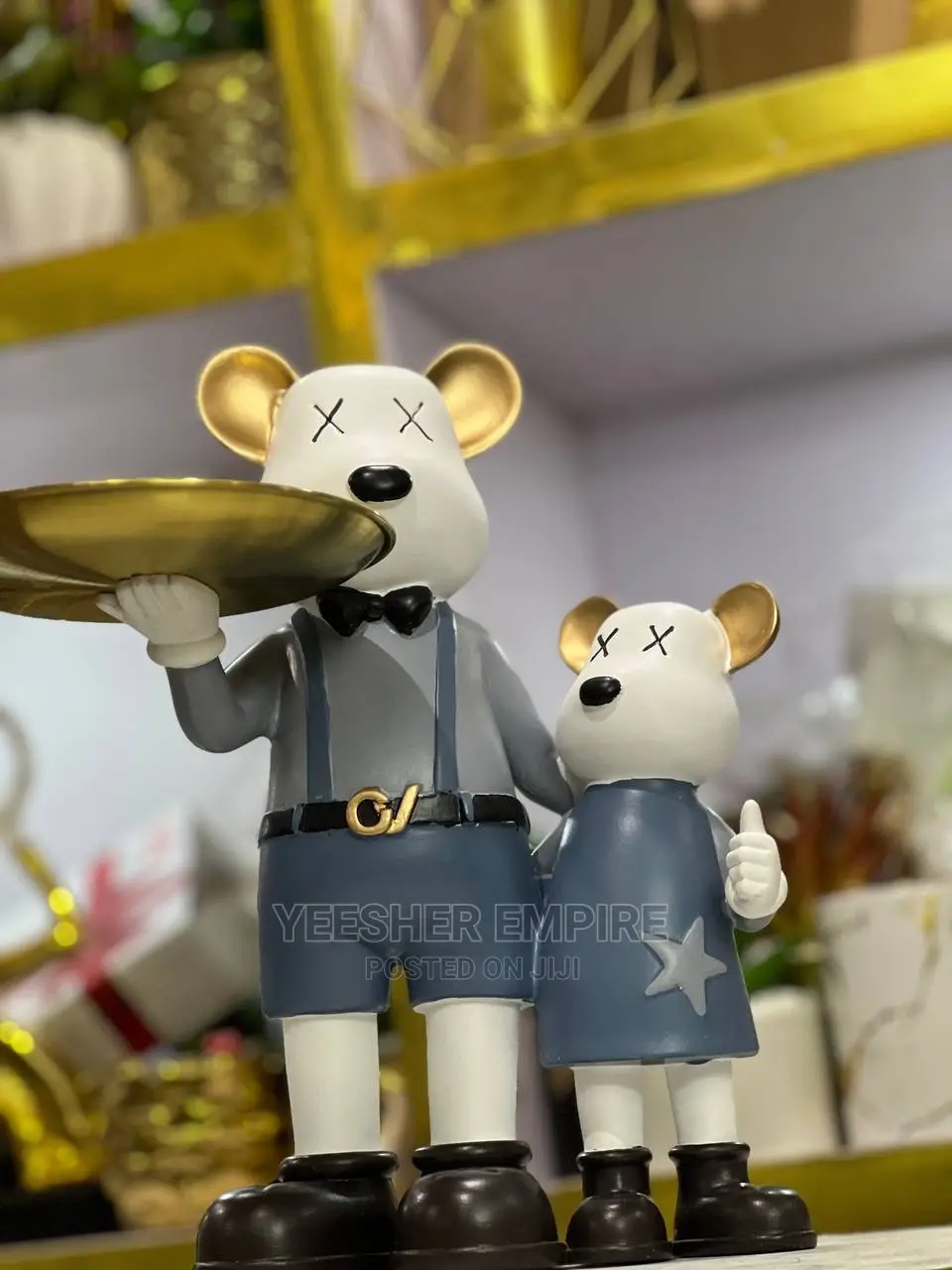 Billy Tray Man . German Ornaments
