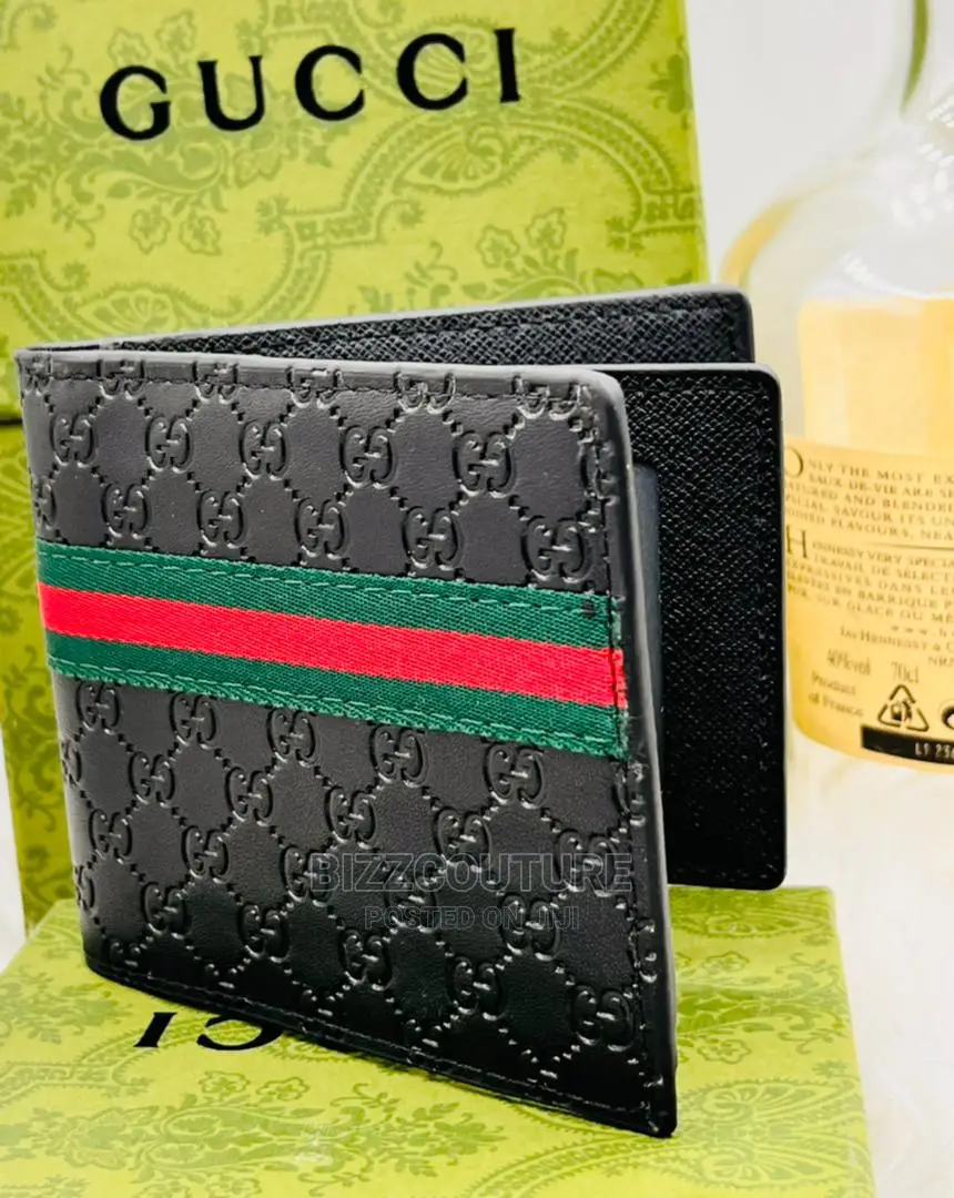 Original GUCCI Leather Wallet Available in Store