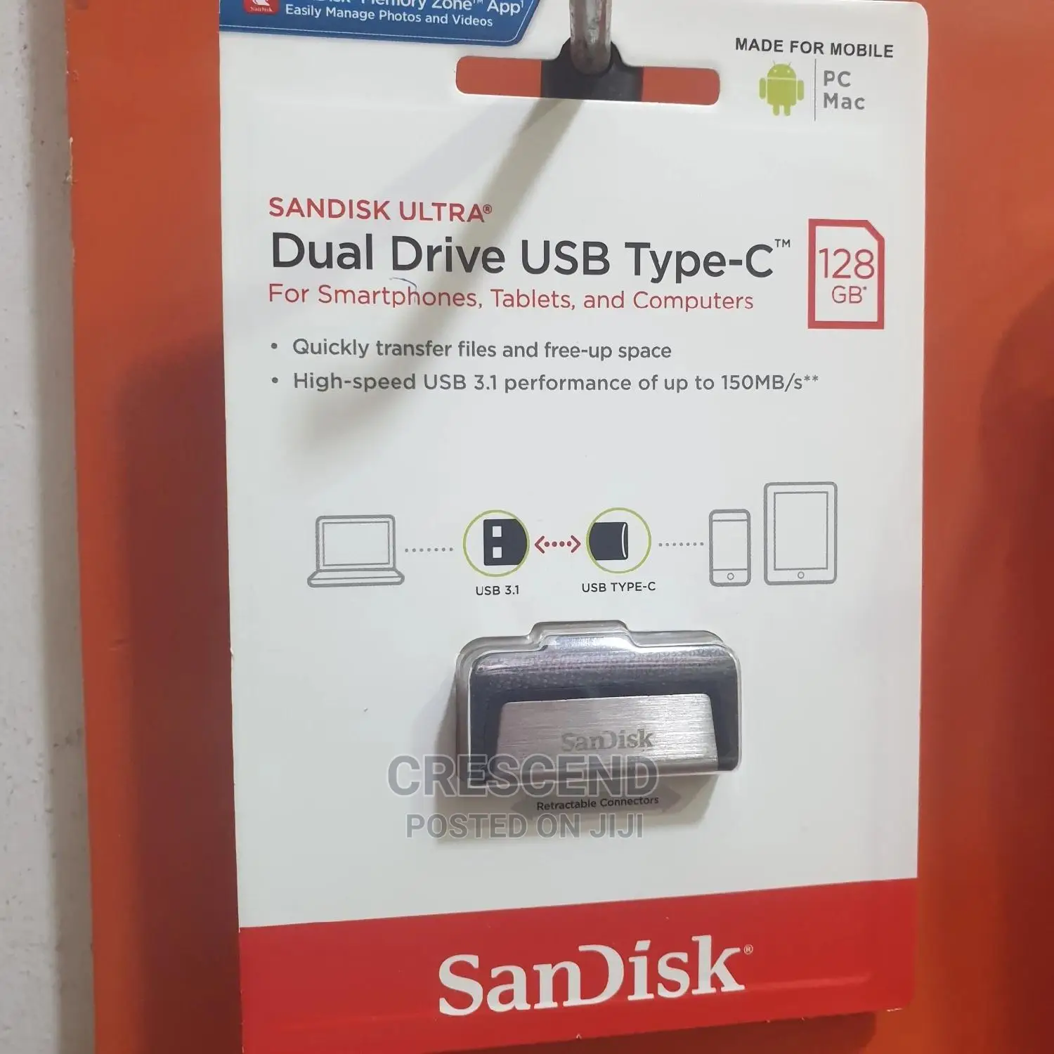 128gb Type-C Otg Flash Drive