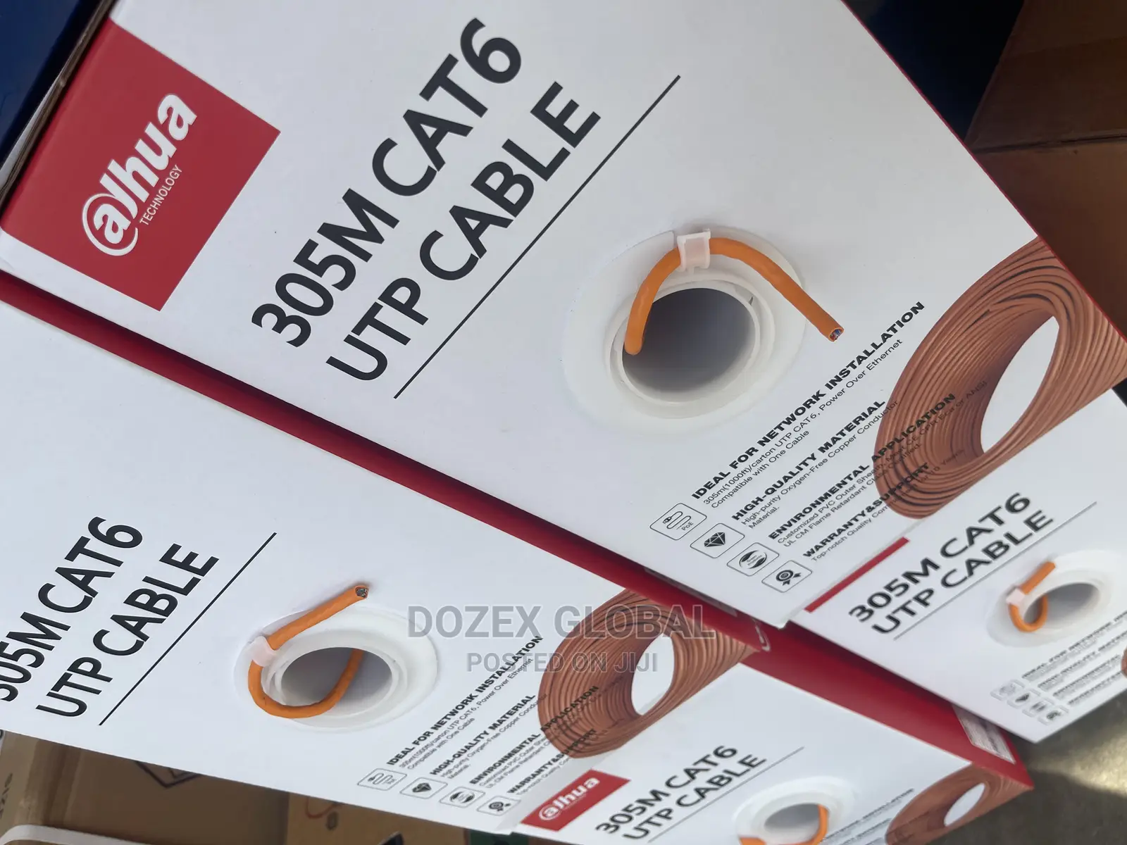 Dahua Cat 6 Network Copper Cable