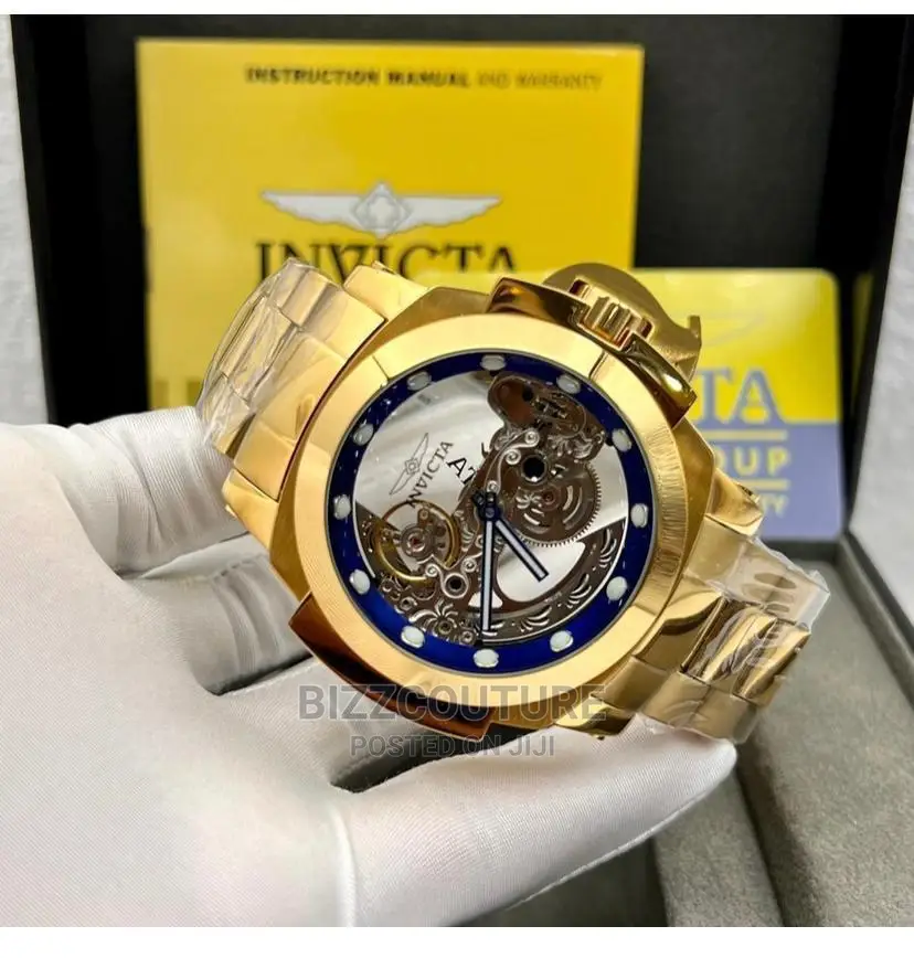 Original INVICTA Mechanical Steel Watch Available in Store