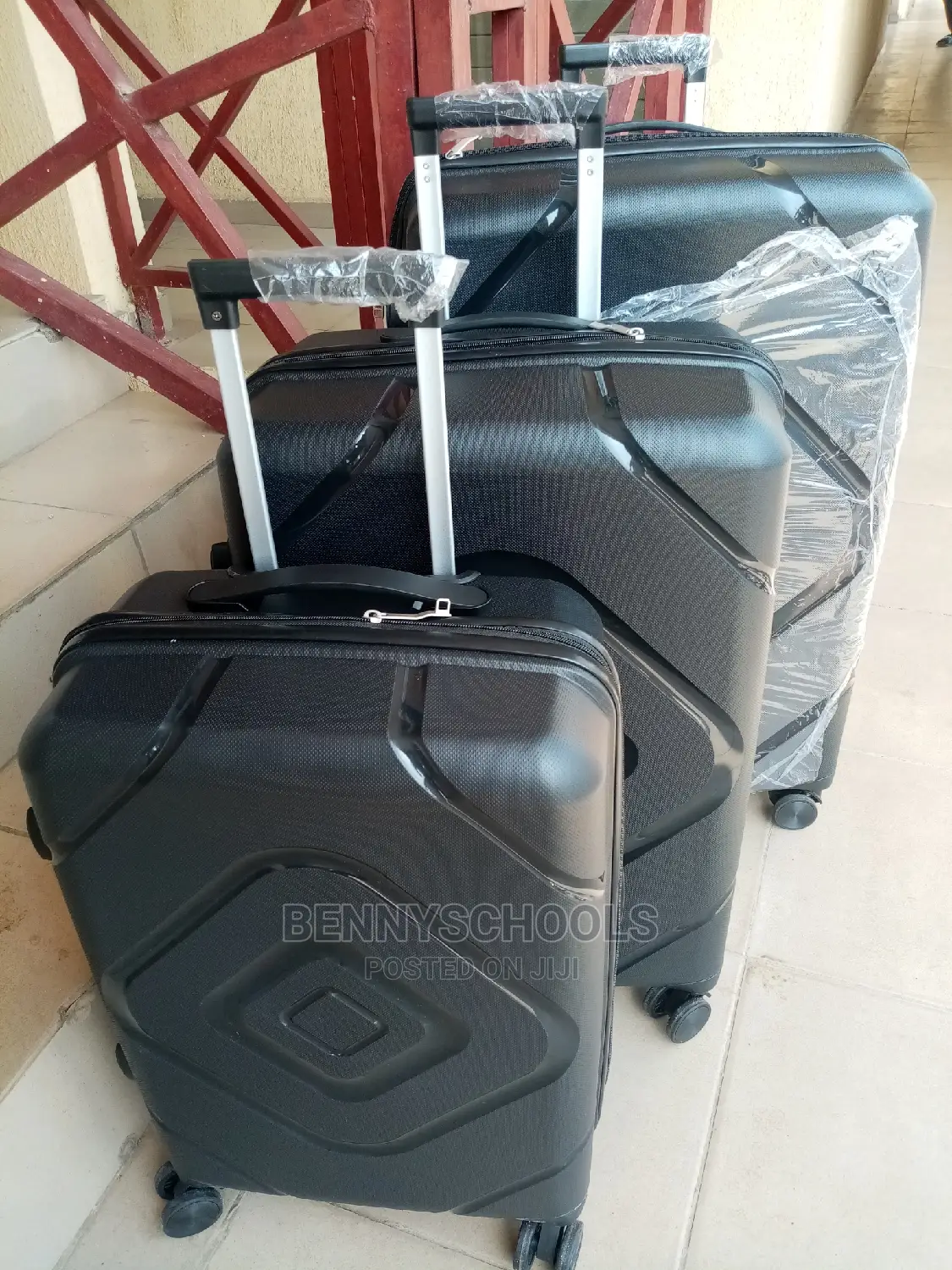 Set of 3 Unbreakable Foreign Elastic Rubber Luggage Boxes