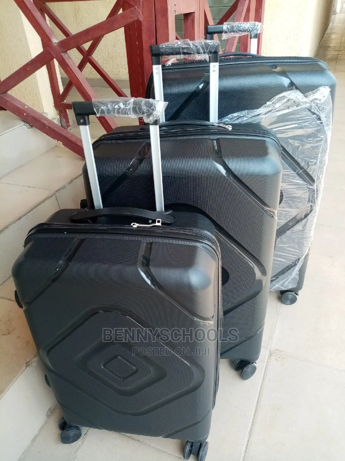 Set of 3 Unbreakable Foreign Elastic Rubber Luggage Boxes