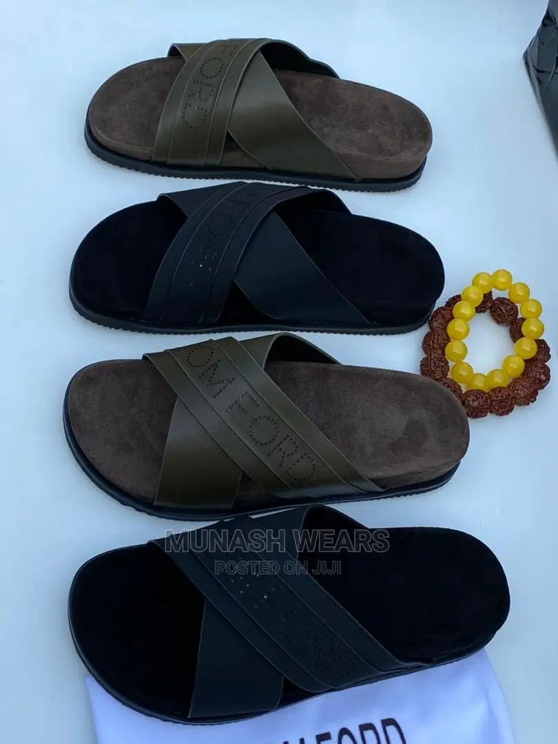 Tom Ford Leather Slipers