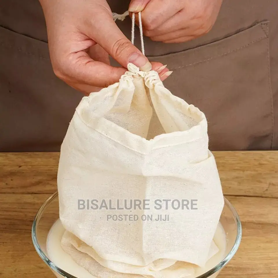 Cotton Cheese Cloth Sieve With Drawstring