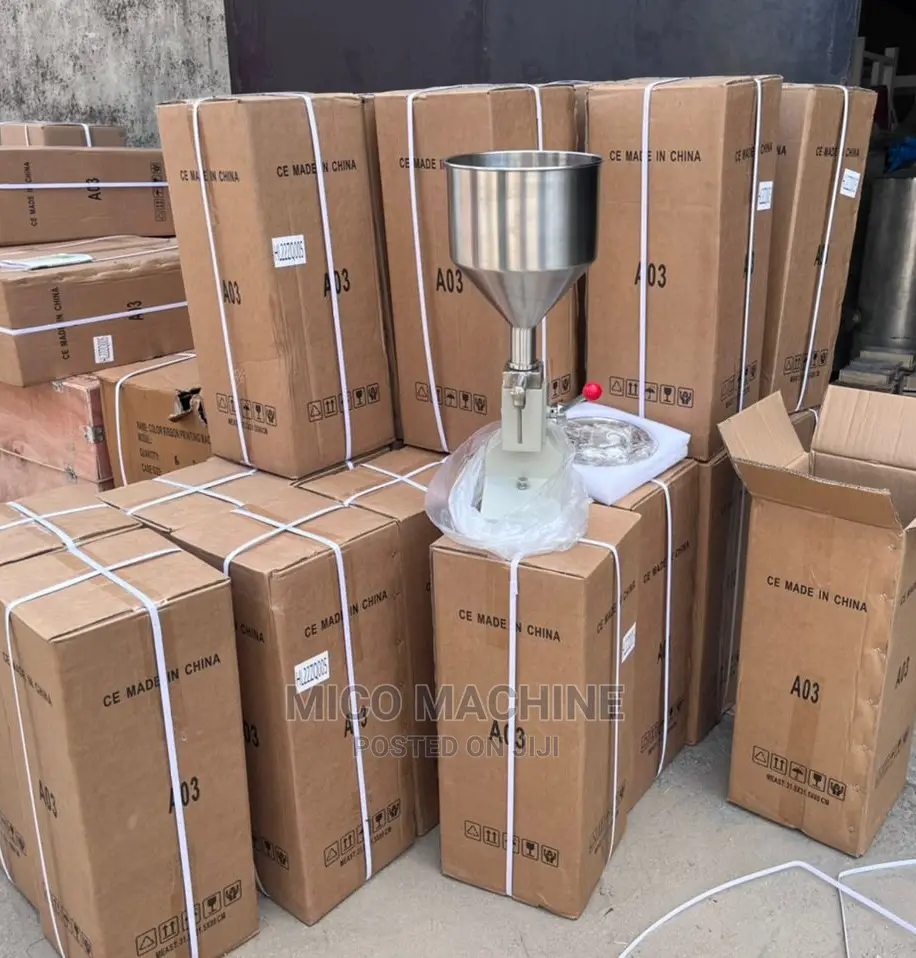 Manual Paste Filler Cream Cosmetics Bottle Filler