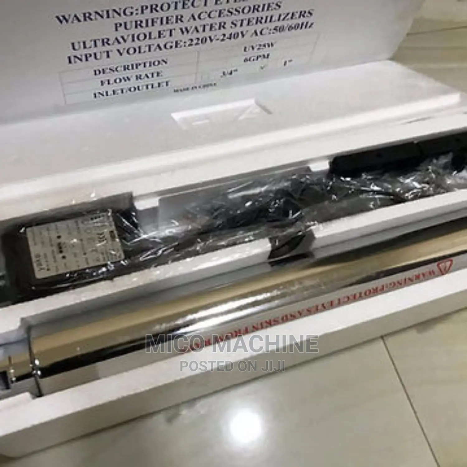 Yake Uv Water Sterilizer Ultraviolet Light Water Purifier