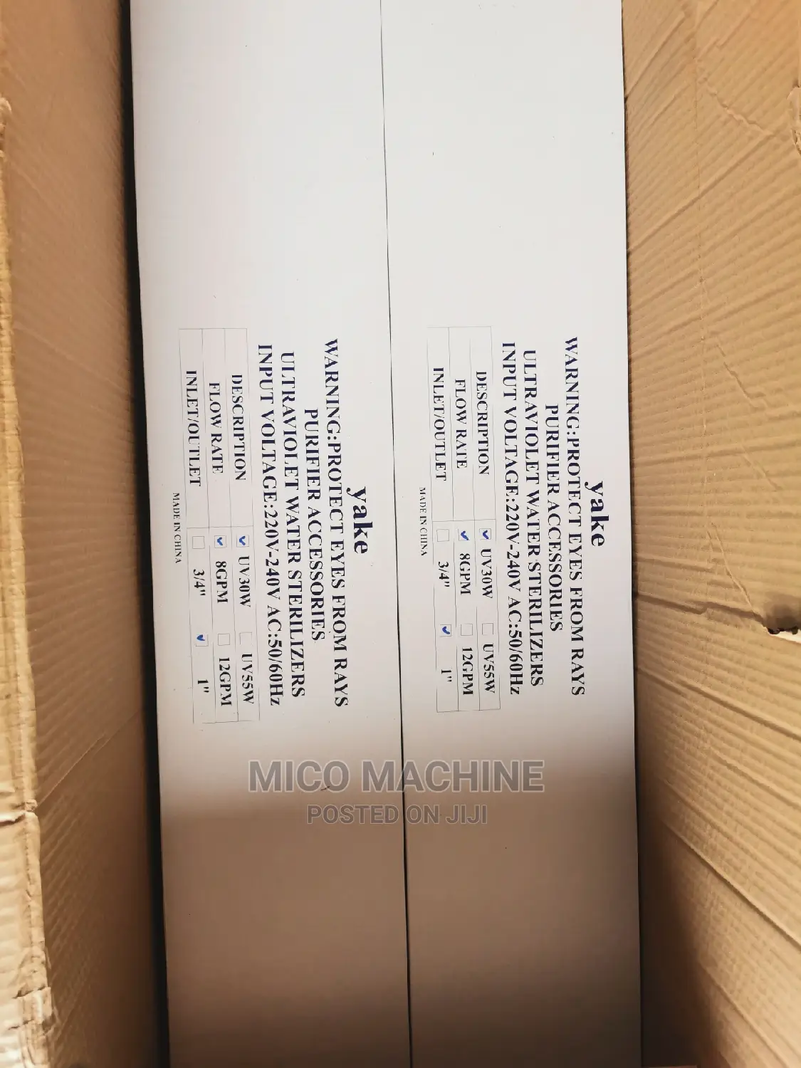 Yake Uv Water Sterilizer Ultraviolet Light Water Purifier