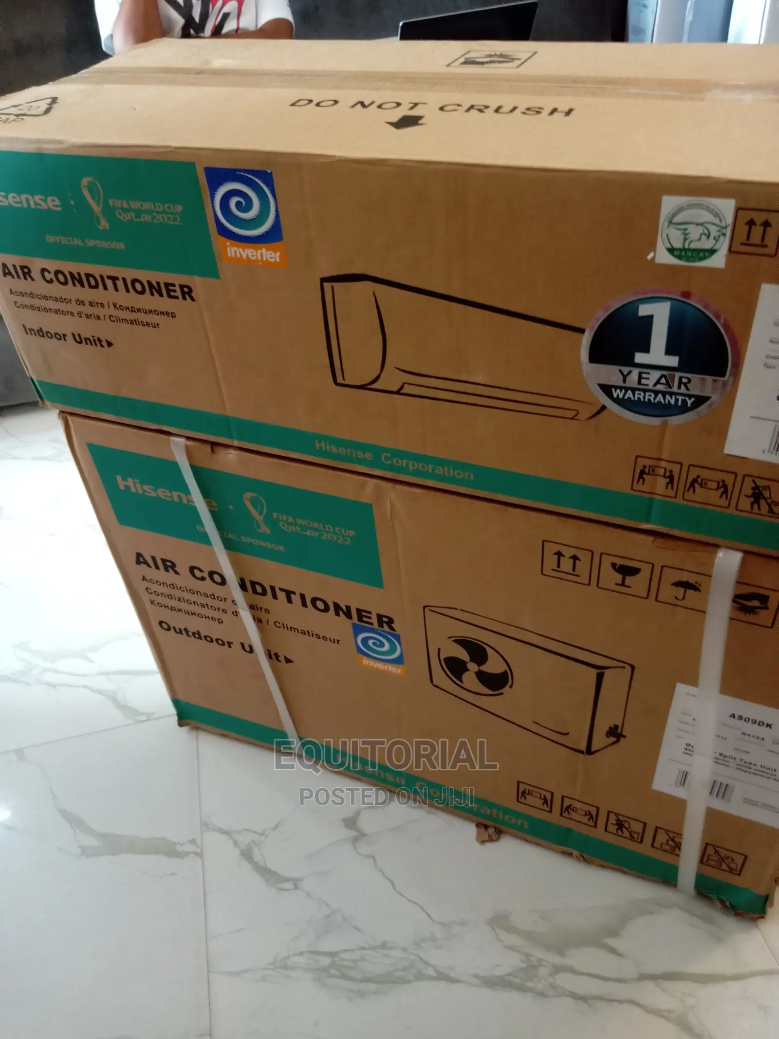 1hp Hisense Inverter Ac Aso9dk - Brand New