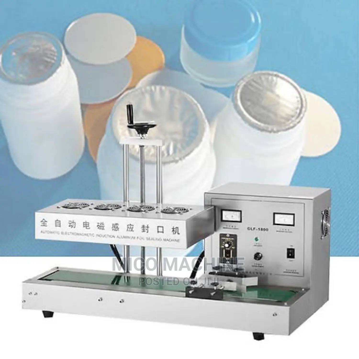 Automatic Induction Foil Sealer Plastic Bottle Cap Sealer