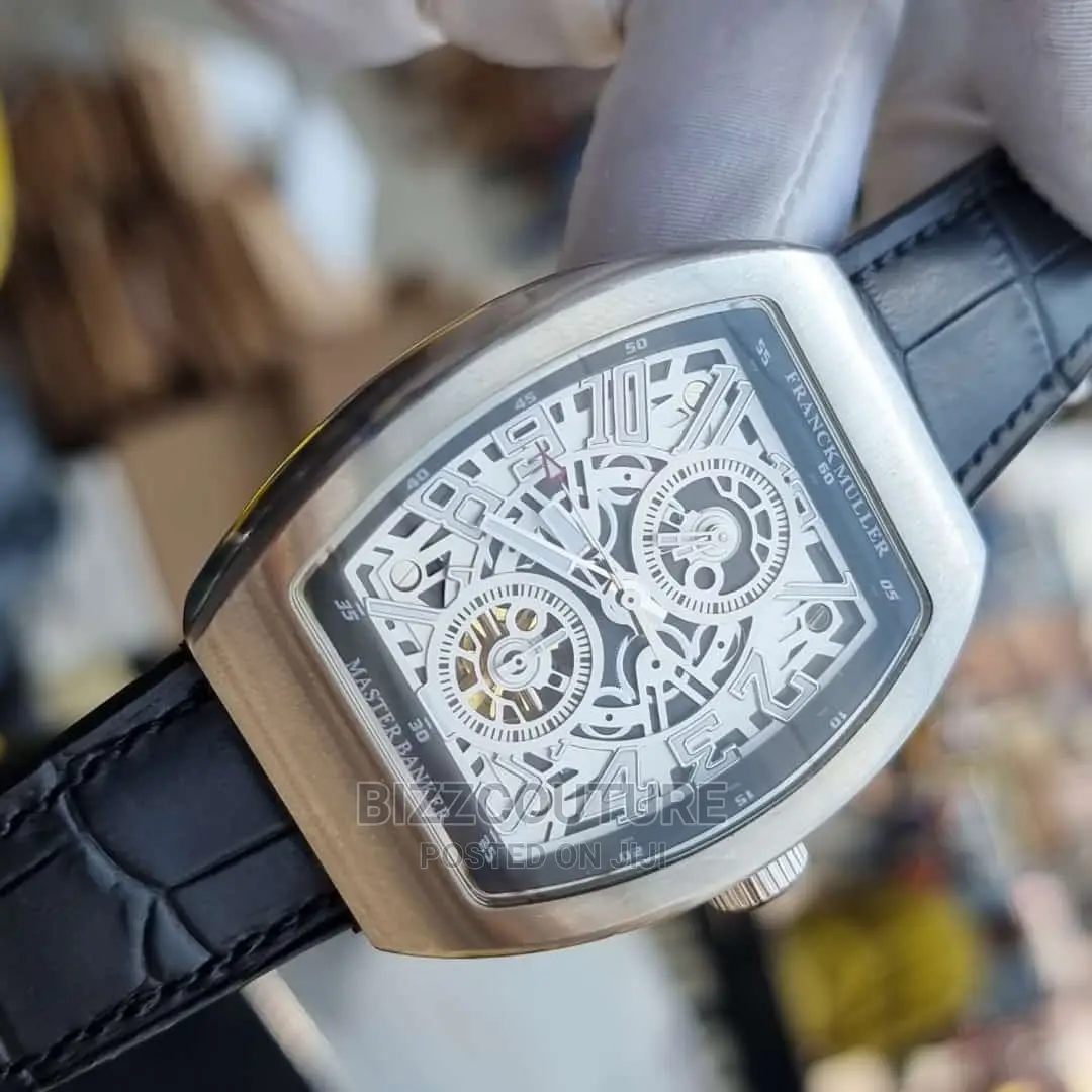 Original FRANCK MULLER Mechanical Leather Available in Store