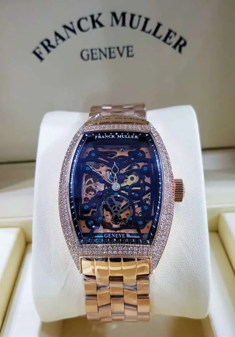 Original FRANCK MULLER Gold Chain Watch Available in Store
