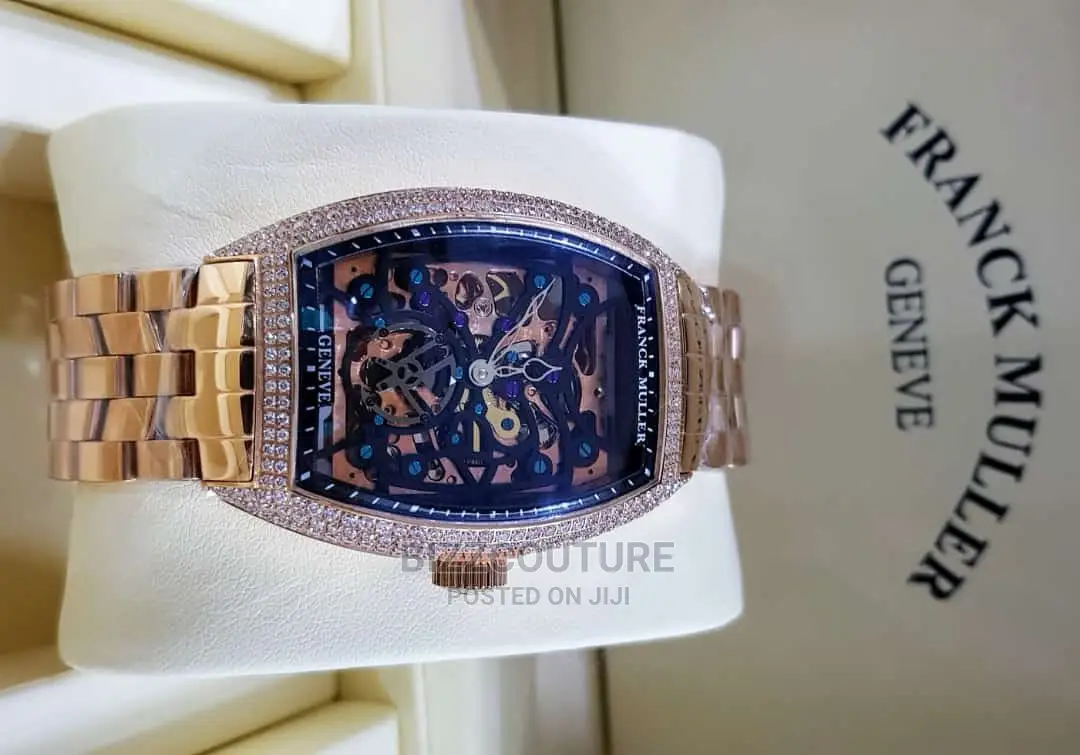 Original FRANCK MULLER Gold Chain Watch Available in Store