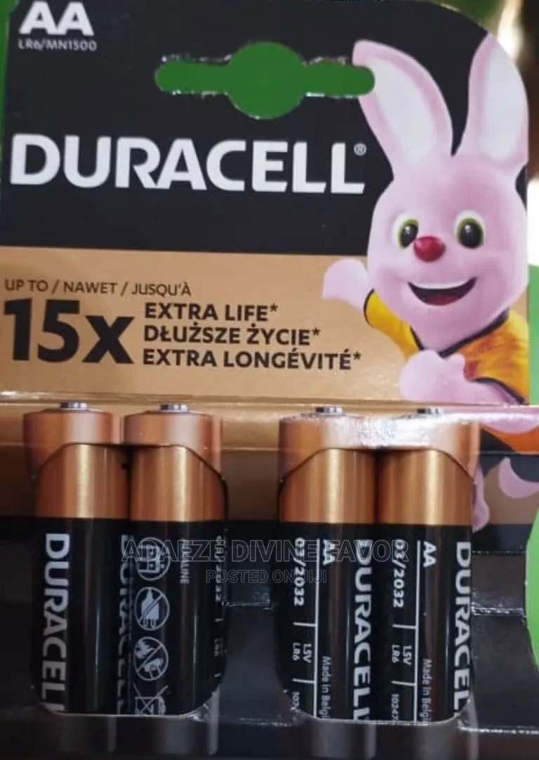 Original Duracell 15x Aa Batteries