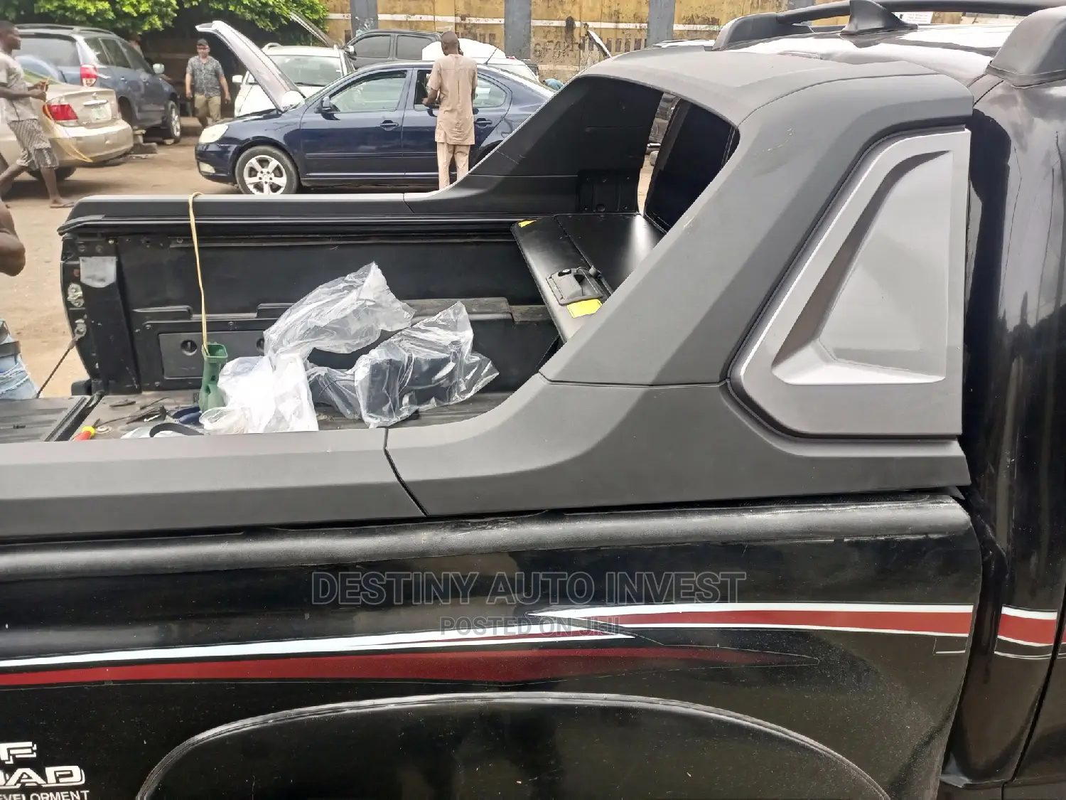 Roller Booth Cover and TRD for 2016-2022 Toyota Hilux