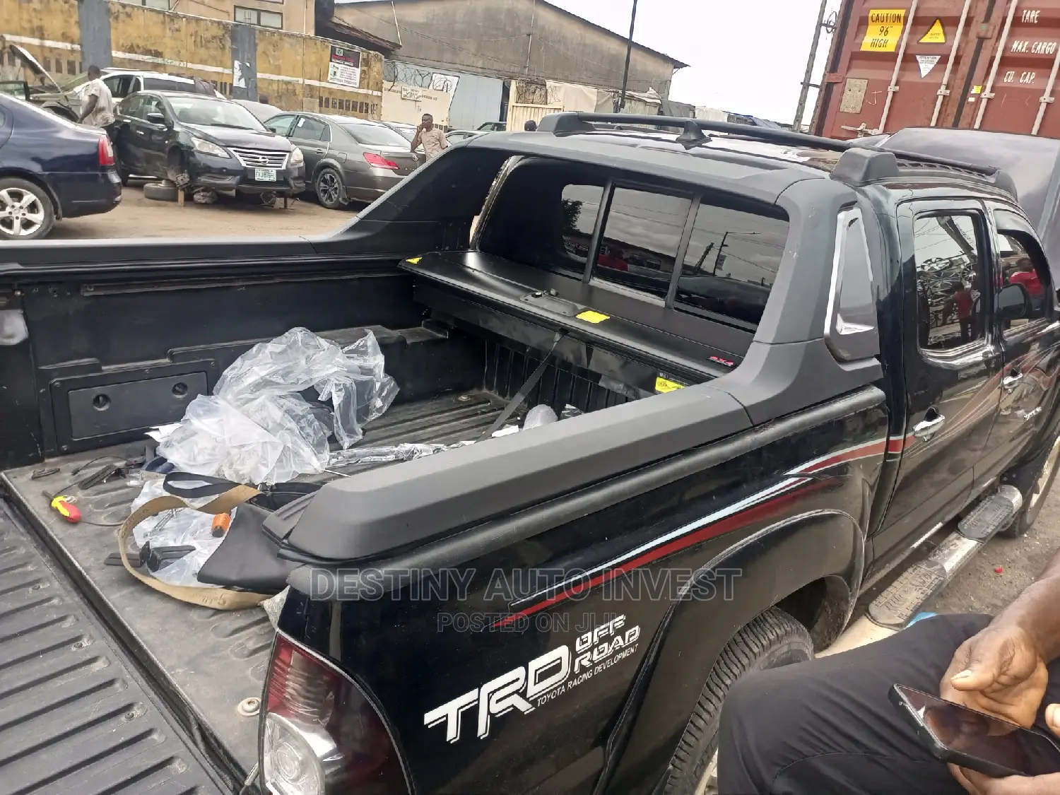 Roller Booth Cover and TRD for 2016-2022 Toyota Hilux