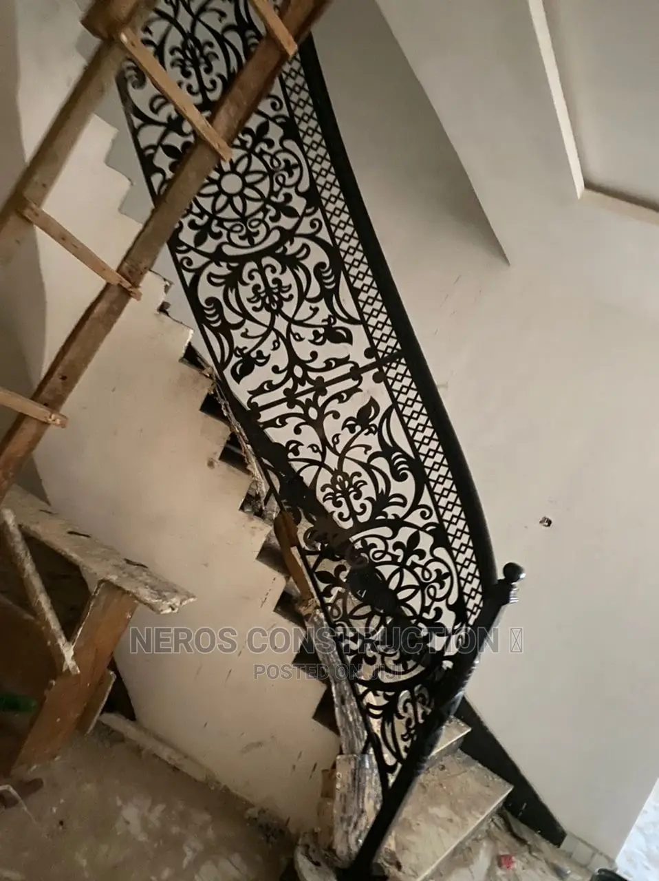 Laser Plate Wrought Iron Design