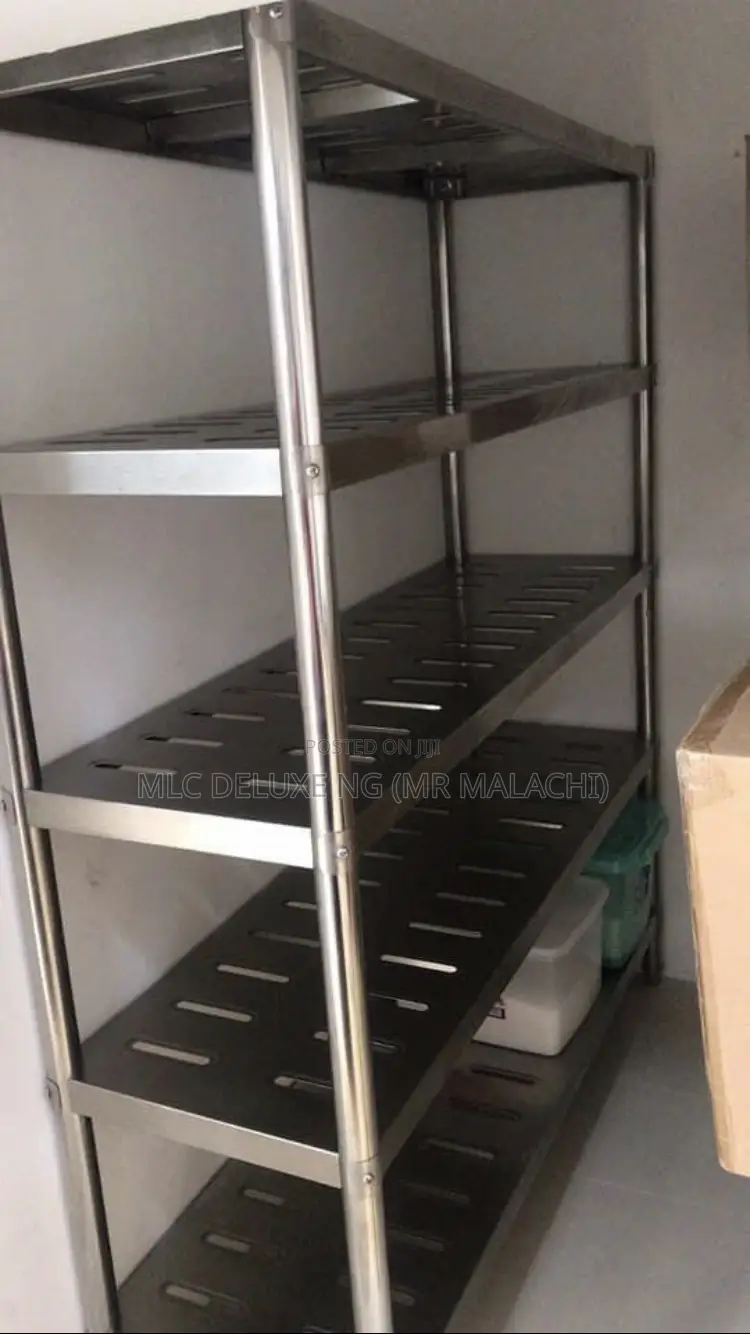 5 Layers(PERFORATED) Stainless Perforated Racks / Shelving’S